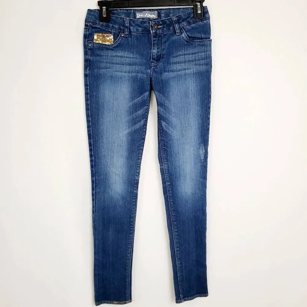 Levi's Girls Size 14 Embellished Pocket Jeans